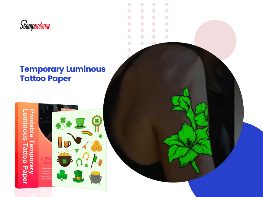 Temporary Luminous Tattoo Paper