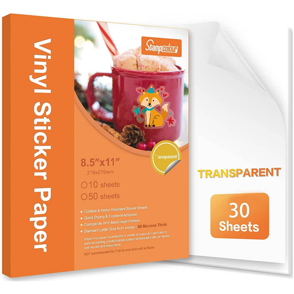 Vinyl Sticker Paper Transparent Wholesale Transfer Paper Craft