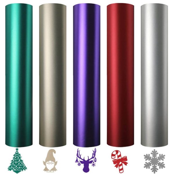 Chrome Satin Adhesive Vinyl-1