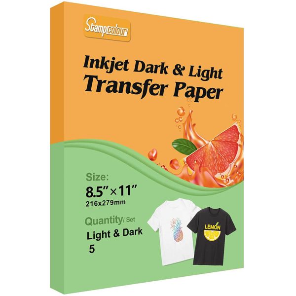 Inkjet Light and Dark Transfer Paper-1