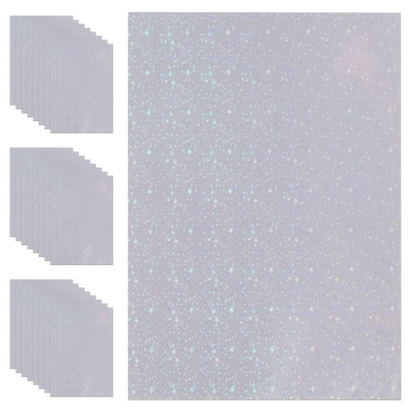 Holographic Overlay Vinyl Gypsophila Pattern-1