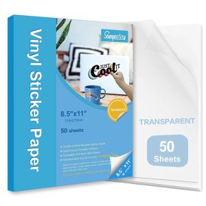 Vinyl Sticker Paper Transparen-1